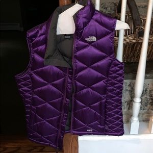 North face puffer vest